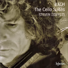 Cover art, The Cello Suites, J.S. Bach, Steven Isserlis, cello