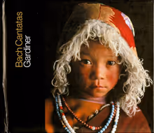 Cover art, Christmas Cantatas, BWV 40, 91, 110, 121, J.S. Bach, Soloists; Monteverdi Choir; English Baroque Soloists / Sir John Eliot Gardiner