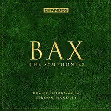 Cover art, Symphonies Nos. 1-7, Bax, BBC Philharmonic Orchestra / Handley