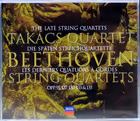 Late String Quartets, Takács Quartet (Decca)