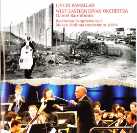 Live in Ramallah: Symphony No.5 / Sinfonia Concertante, K297b, West-Eastern Divan Orchestra / Daniel Barenboim (Warner Classics)