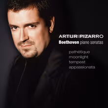 Cover art, Piano Sonatas Opp.13, 27/2, 31/2 & 57, Beethoven, Artur Pizarro, piano