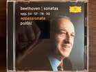 Piano Sonatas Opp.54, 57, 78 & 90, Maurizio Pollini, piano (Deutsche Grammophon)