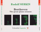 Great Sonatas, Rudolf Serkin, piano (Sony Classical)