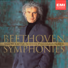Symphonies Nos. 1-9, Barbara Bonney, Birgit Remmert, Kurt Streit, Thomas Hampson; City of Birmingham Symphony Orchestra Chorus; Vienna Philharmonic Orchestra / Sir Simon Rattle (EMI)