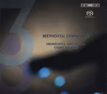 Cover art, Symphony No.3 'Eroica' & Symphony No.8, Beethoven, Minnesota Orchestra / Osmo Vänskä