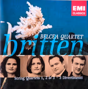 String Quartets Nos. 1-3 / Three Divertimenti, Belcea Quartet (EMI Classics)