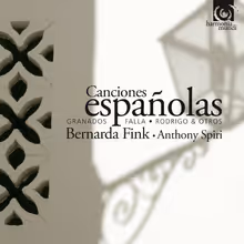 Cover art, Canciones Españolas, de Falla / Granados / Rodrigo, Bernarda Fink, mezzo-soprano; Anthony Spiri, piano
