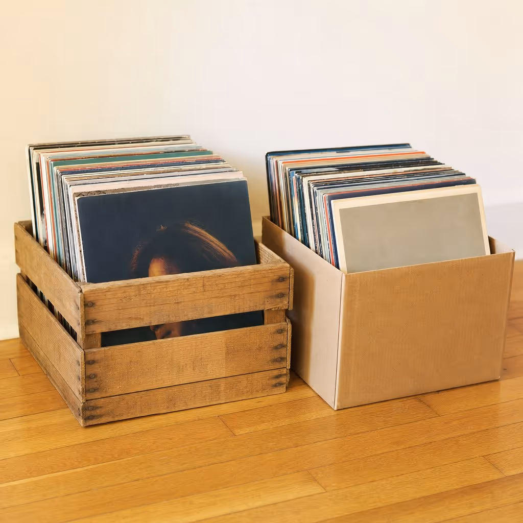 Crates vs. boxes: where to start a collection
