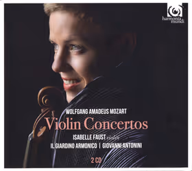 Violin Concertos, Isabelle Faust, violin; Il Giardino Armonico / Giovanni Antonini (Harmonia Mundi)