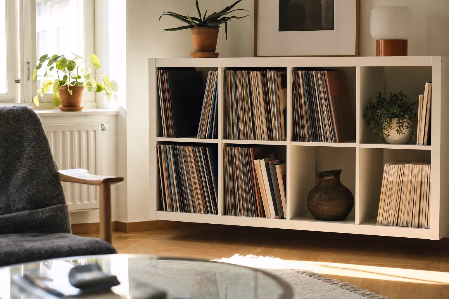 IKEA Kallax for vinyl: what actually fits