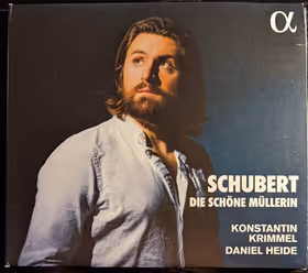 Die schöne Müllerin, Konstantin Krimmel, baritone; Daniel Heide, piano (Alpha Classics)