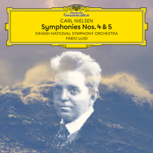 Cover art, Symphonies Nos. 4 & 5, Carl Nielsen, Danish National Symphony Orchestra / Fabio Luisi