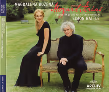 Cover art, Arias, Mozart, Magdalena Kožená, mezzo-soprano; Orchestra of the Age of Enlightenment / Simon Rattle