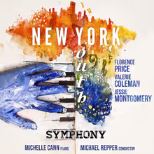 Cover art, New York Youth Symphony, Florence Price, Jessie Montgomery, Valerie Coleman, New York Youth Symphony / Michael Repper; Michelle Cann, piano