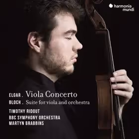 Viola Concerto (arr. Tertis) / Bloch: Suite for Viola and Orchestra, Timothy Ridout, viola; BBC Symphony Orchestra / Martyn Brabbins (Harmonia Mundi)