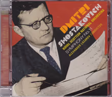 Cover art, Symphony No.11 "The Year 1905", Shostakovich, Royal Scottish National Orchestra / Alexander Lazarev