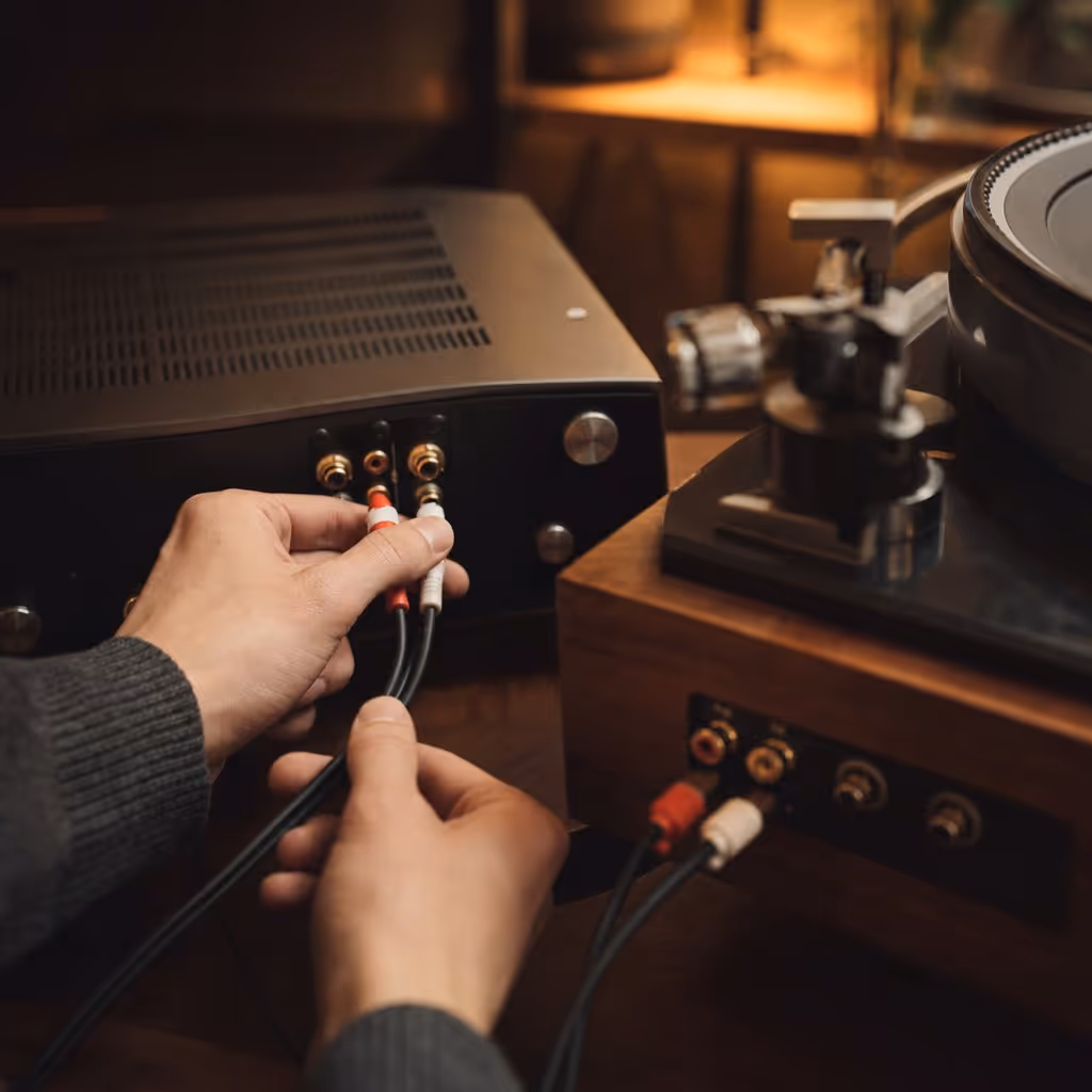 Getting a new turntable sounding right