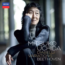 Cover art, Diabelli Variations, Ludwig van Beethoven, Mitsuko Uchida, piano