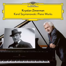Cover art, Piano Works, Karol Szymanowski, Krystian Zimerman, piano